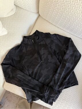 lululemon It’s Rulu Run Cropped Half Zip